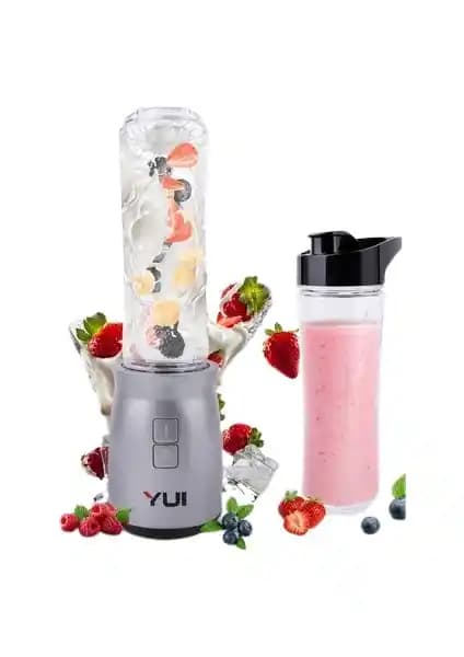 Yui M19 500W Kişisel Smoothie Blender Gri - Güçlü Performans ve Pratik Kullanım