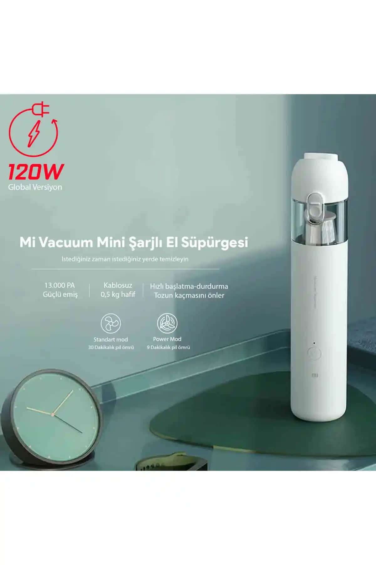 Xiaomi Mi Vacuum Mini: Efficient 120W Cordless Handheld Vacuum Cleaner