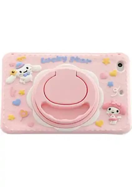 Apple iPad Air 2 için MobaxAksesuar Çocuklara Yönelik 3D Silikon Kılıfı Güçlü ve Estetik Koruma