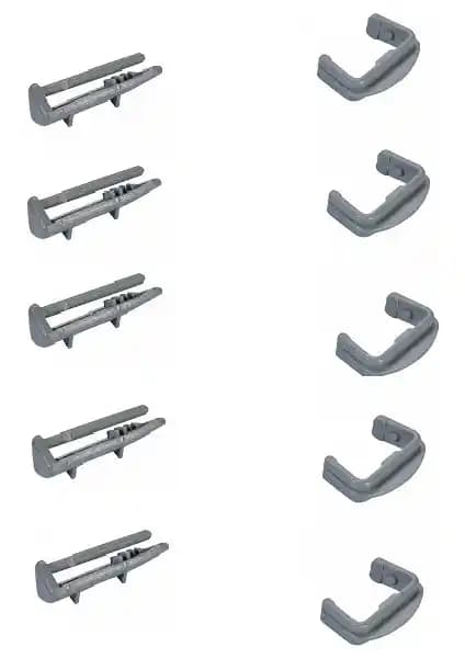 Arçelik ve Beko Uyumlu Dayanıklı Plastik Bulaşık Makinesi Sepet Ray Tırnağı Seti