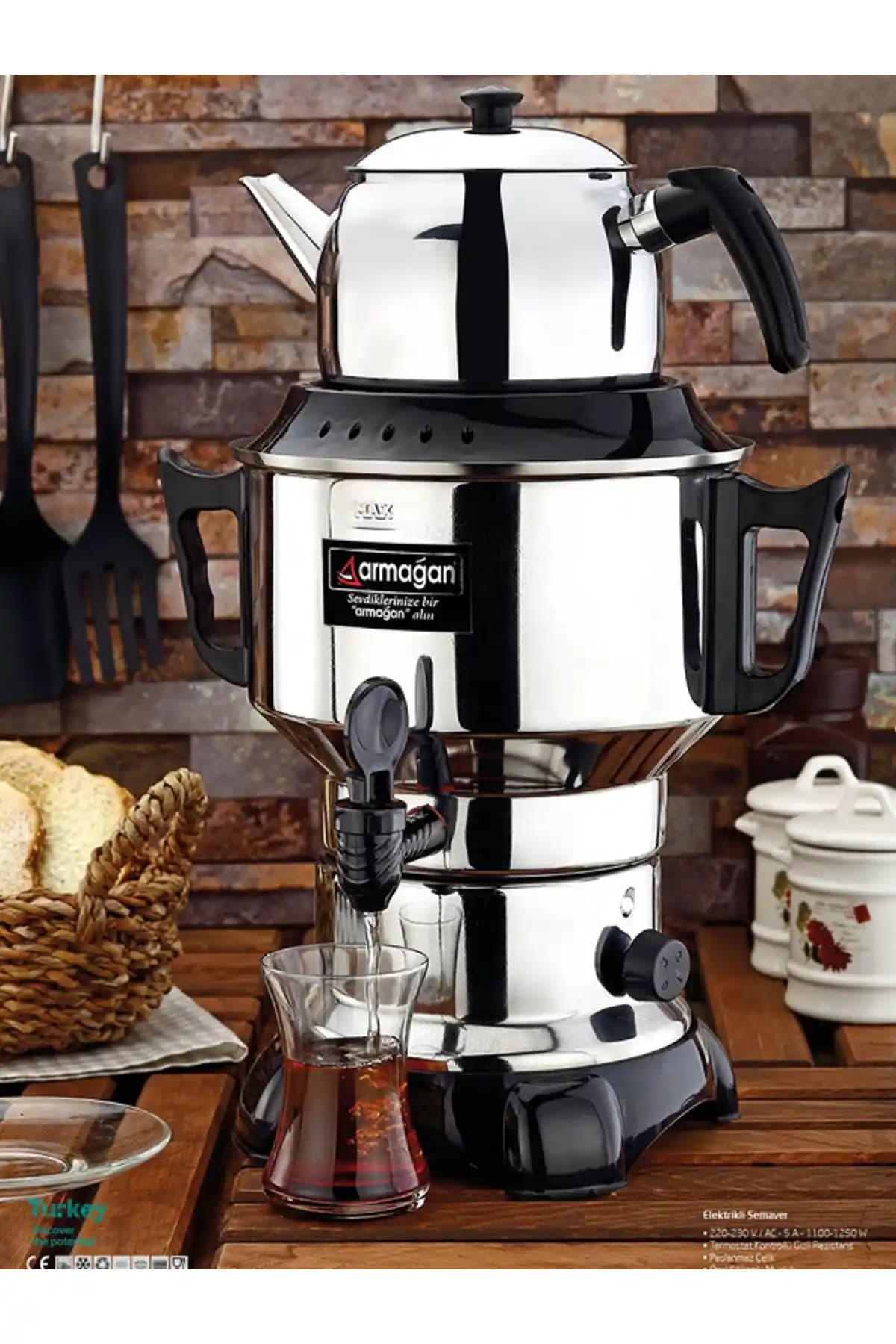 Armağan Elektrikli Semaver Çaycı: Güvenilir ve Fonksiyonel Günlük Kullanım İçin