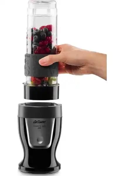 Arzum Shake'n Take One Siyah Kişisel Blender İncelemesi: Güçlü ve Taşınabilir Tasarım