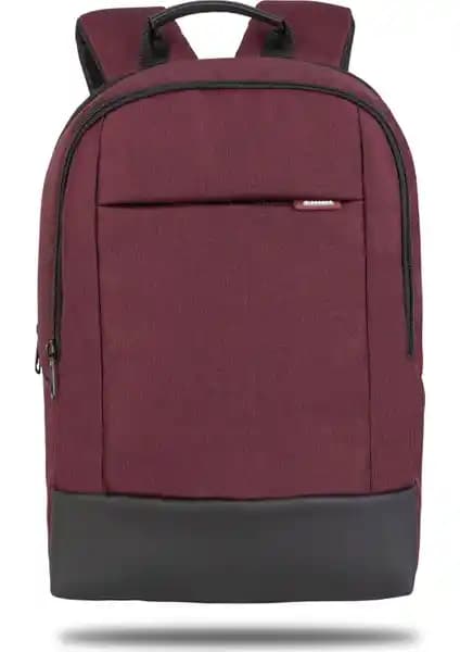 Classone BP-TW1505 TwinColor 15.6 İnç Notebook Çantası - Şık ve Dayanıklı Bordo Tasarım