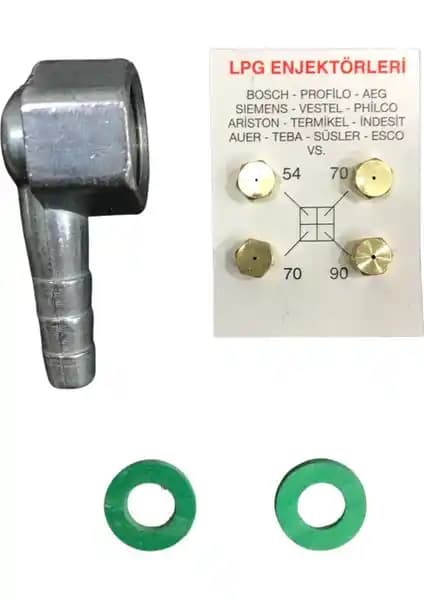 Doğuş LPG Ocak Memesi Enjektör Seti ve Yan Pipo Conta Ürünü Özellikleri ve Uyumlu Markalar