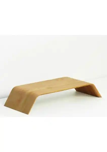 Fagus Wood Dayanıklı Ahşap Monitör Ayağı ve Yükseltici Bilgisayar Standı Özellikleri