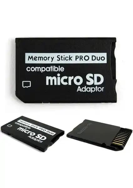 Feza Mikro SD Memory Stick Pro Duo Adaptörü PSP için Pratik Depolama Çözümü