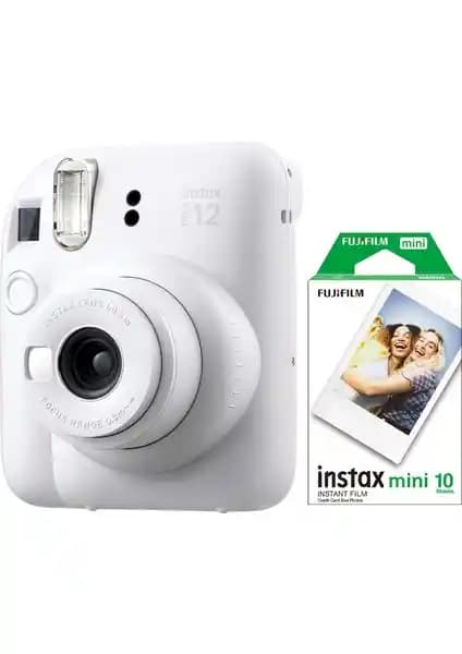 Fujifilm Instax Mini 12 Beyaz Fotoğraf Makinesi: Anlık ve Pratik Fotoğraf Çekimi İçin İdeal Seçenek