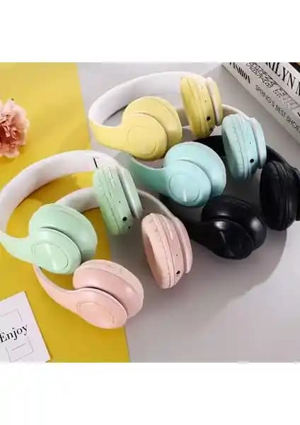 Giyitec P68 Bluetooth Kulaklık Çocuklar ve Gençler İçin Oyun ve Günlük Kullanım