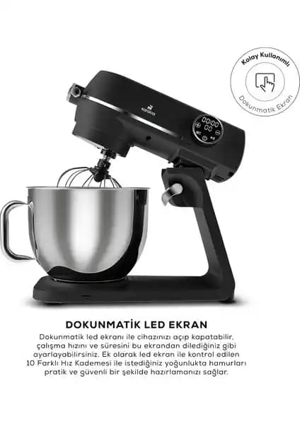 Karaca Multichef Artisan Dijital Ekranlı 7 Litre Döküm Stand Mikser Özellikleri ve Kullanım İncelemesi