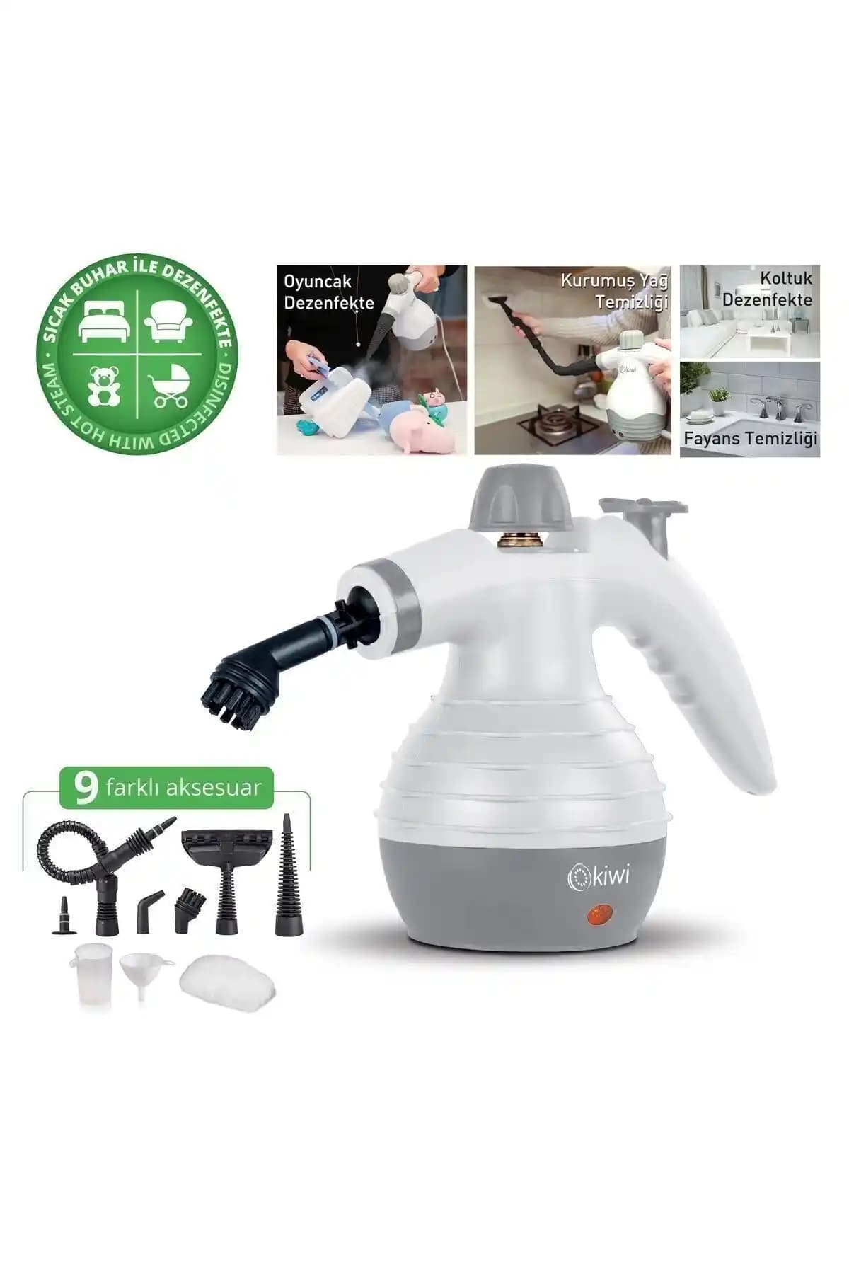 Kiwi Ksc-4211 Çok Fonksiyonlu Buharlı Temizleyici İncelemesi ve Kullanım Avantajları