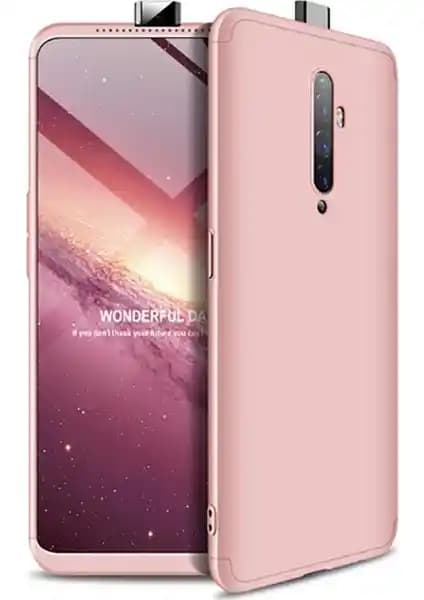 KNY Oppo Reno 2z Kılıf 3 Parça 360 Derece Koruma Sağlayan Dayanıklı ve Estetik Tasarım