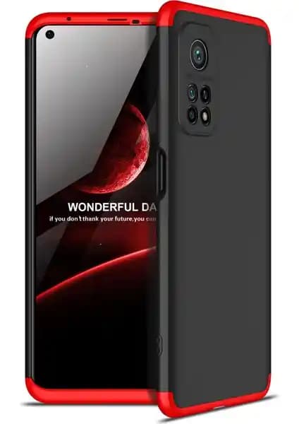 KNY Xiaomi Mi 10T Kılıf 3 Parça Çift Katmanlı Koruma ve Şıklık Sunar