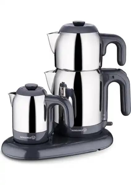 Korkmaz Mia Çay Kahve Makinesi Seti: Estetik ve Fonksiyonellik Bir Arada