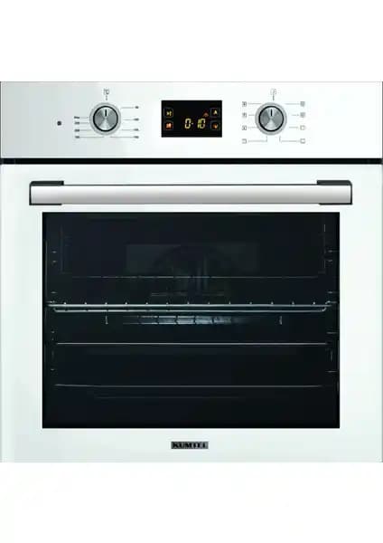Kumtel Digital Beyaz Ankastre Fırın B66 - SF2 Gelişmiş Özellikler ve Enerji Verimliliği