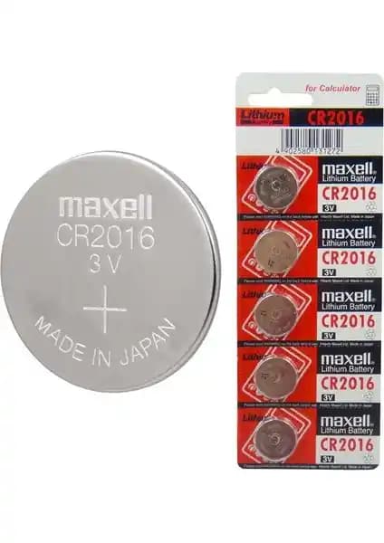 Maxell CR2016 Japon Üretimi Lityum Düğme Pil İncelemesi ve Kullanım Rehberi