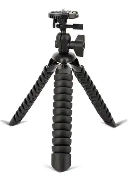 Microcase Akrobat Silikon Ayaklı Tripod: Çok Yönlü ve Dayanıklı Kamera ve Telefon Tripodu