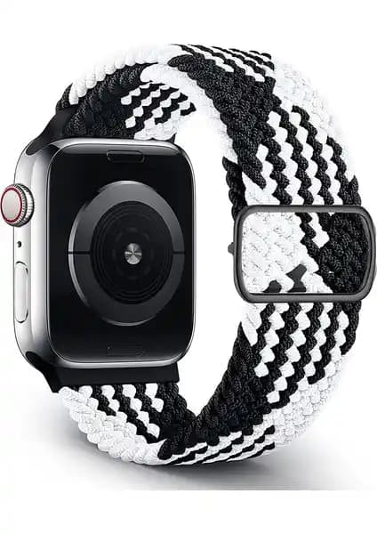 MobaxAksesuar Apple Watch 10 42mm Şık ve Fonksiyonel Örgü Kordon Tasarımı