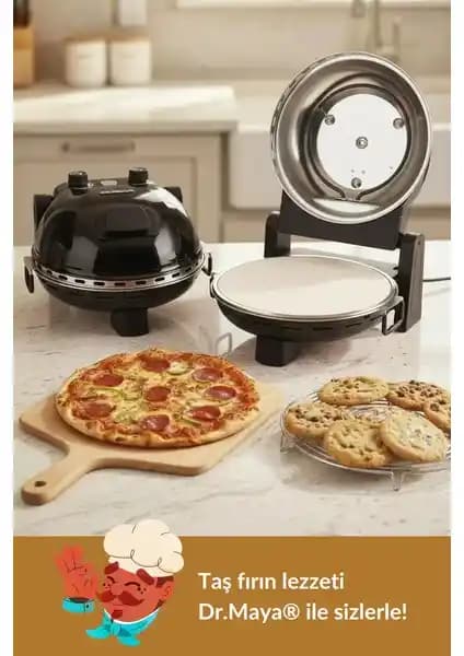 Pro Plus Taş Fırın Pizza Makinesi ile Evde Profesyonel Pişirme Deneyimi