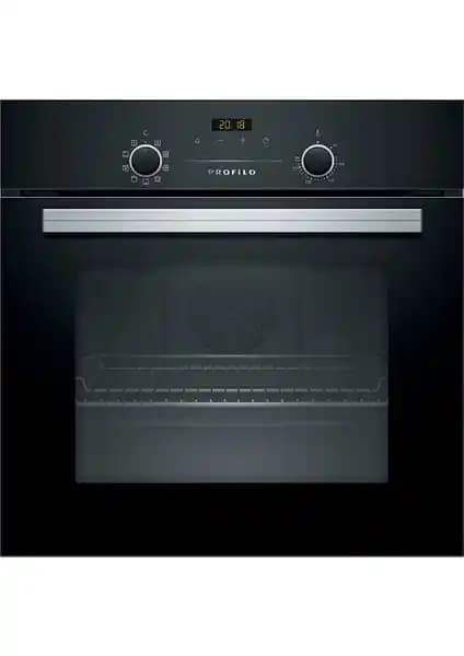 Profilo FRMA126S Siyah Ankastre Fırın 66 Litre ve 8 Programlı Modern Tasarım