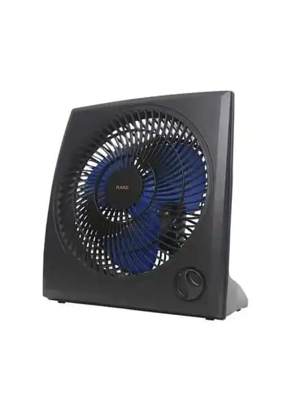 Raks BF9MX Siyah Kutu Tipi Vantilatör 35W Portatif ve Enerji Verimli Tasarım