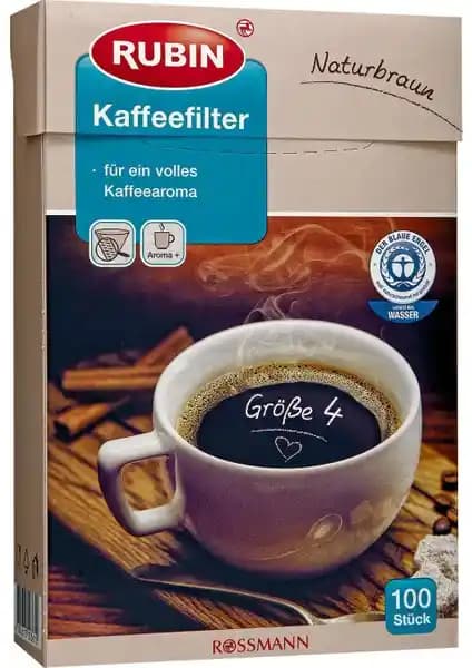 Rubin Büyük Boy Kahve Filtresi Doğal ve Dayanıklı Kahve Demleme İçin Güvenilir Seçenek