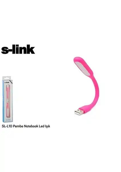 S-Link SL-L10 Pembe Notebook LED Işık: Şık ve Fonksiyonel Taşınabilir Aydınlatma Çözümü
