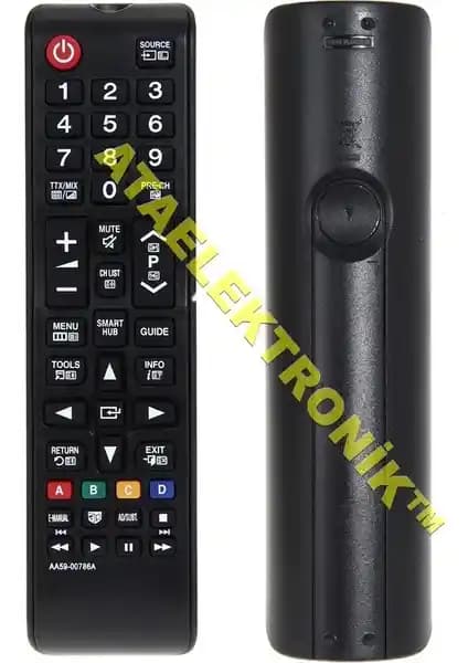 Samsung LED TV için uyumlu kısa smart hub kumanda - dayanıklı ve kullanışlı