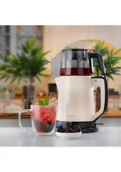 Schafer Optimal Plus Krem Elektrikli Çay Makinesi: Modern Tasarım ve Fonksiyonellik