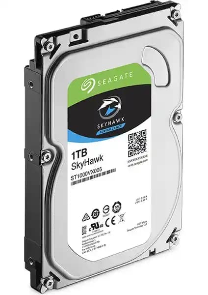 Seagate 1TB 7/24 Güvenilir ve Yüksek Performanslı Güvenlik Diski (ST1000VX005)