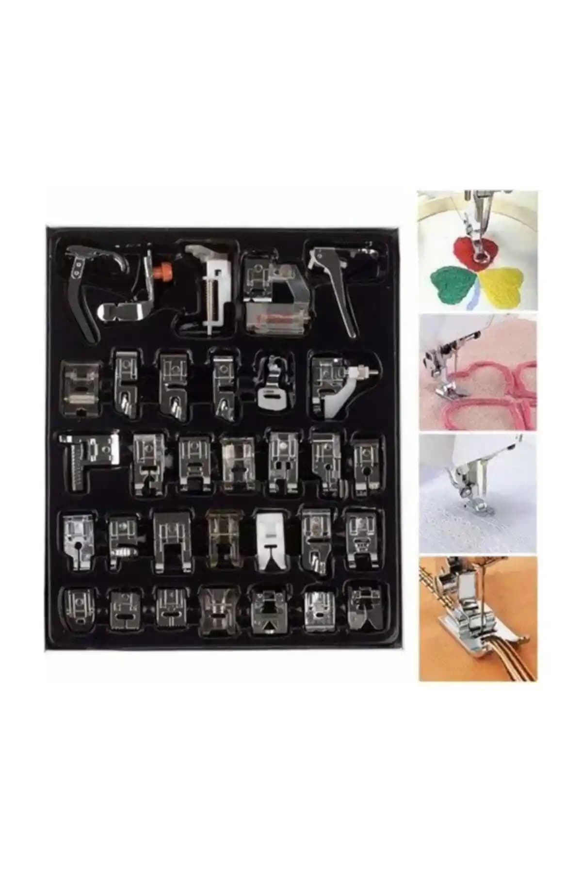 Singer Dikiş Makinesi Ayak Seti: Çok Yönlü ve Profesyonel Dikiş Deneyimi Sunar