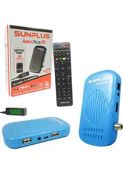 Sunplus Sun Plus Hitech Mini Full HD IPTV Wi-Fi Ucast Astra+ HD İnceleme ve Özellikleri