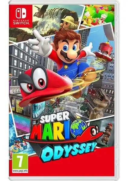 Super Mario Odyssey Nintendo Switch için Gelişmiş Macera ve Aksiyon Oyunu