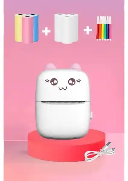 Torima C9 Pembe Mini Yazıcı: Mobil Baskı Çözümleri İçin Kompakt ve Güvenilir Cihaz