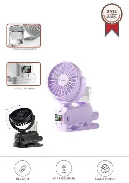 Torima F-14 Mini Masa Fanı: Sessiz ve Taşınabilir Serinlik Çözümü