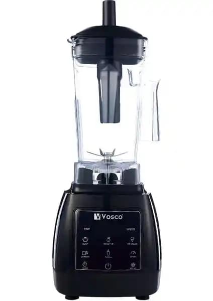 Vosco Home Pro Blender 1600W 2L Siyah: Çok Fonksiyonlu Güçlü Mutfak Aleti