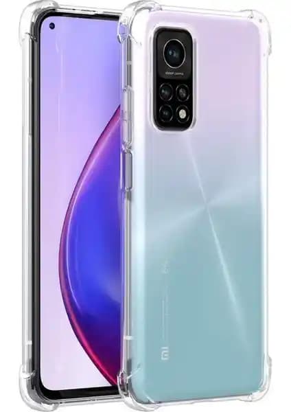 Xiaomi Mi 10T Pro için Dayanıklı ve Şık Airbag Teknolojili Silikon Kılıf
