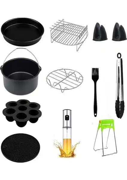 Yasomi 7 ve 7+ Litre Uyumlu 9 İnçlik Airfryer Fritöz Seti Detaylı İnceleme ve Kullanıcı Yorumları