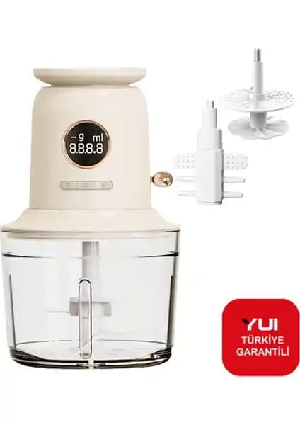 Yui M2091 Kablosuz Hassas Tartılı 4 Bıçaklı Rondo Mutfakta Çok Yönlü Kullanım İçin