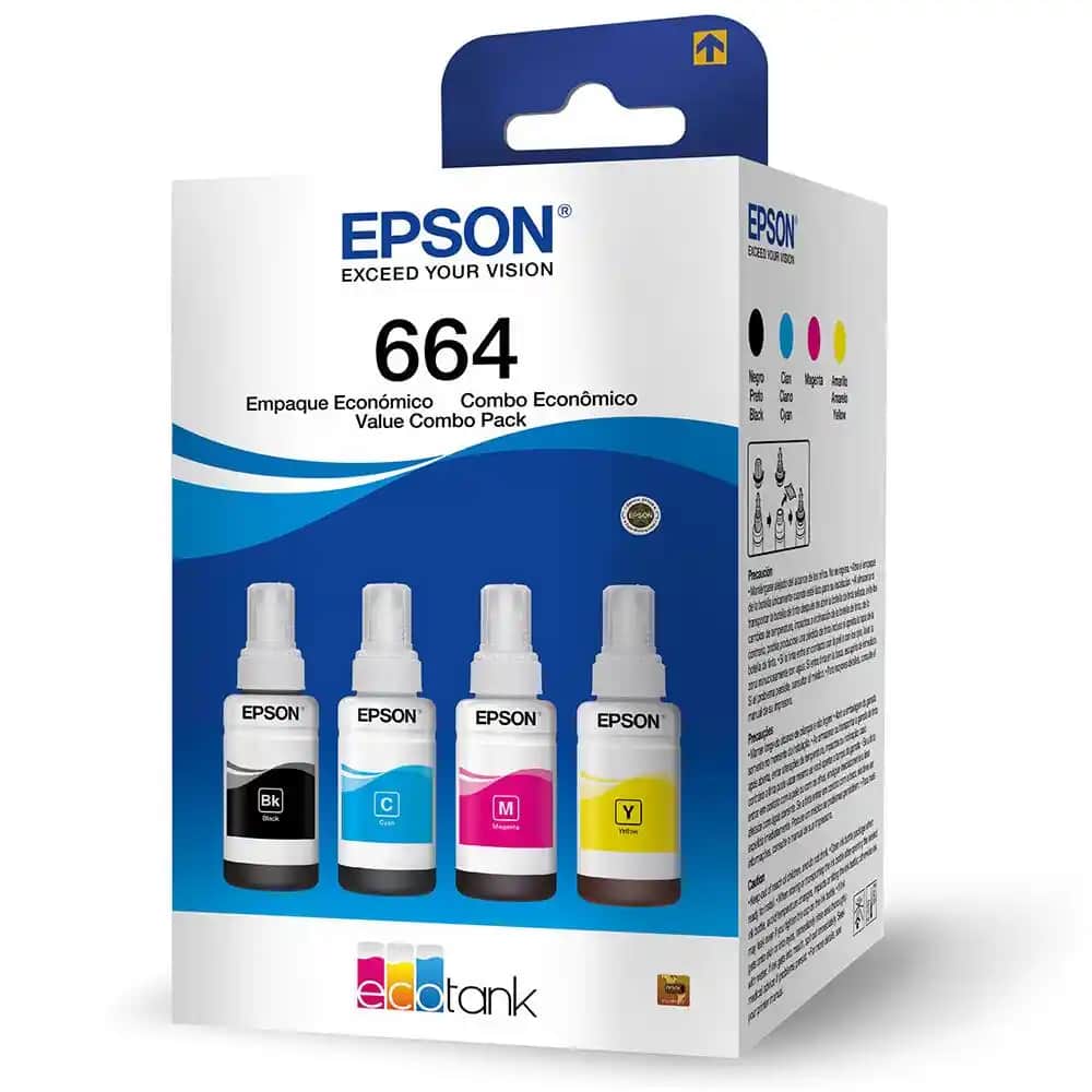 Epson T664 Mürekkep Serisi: Ekonomik ve Yüksek Kaliteli Baskı Çözümleri