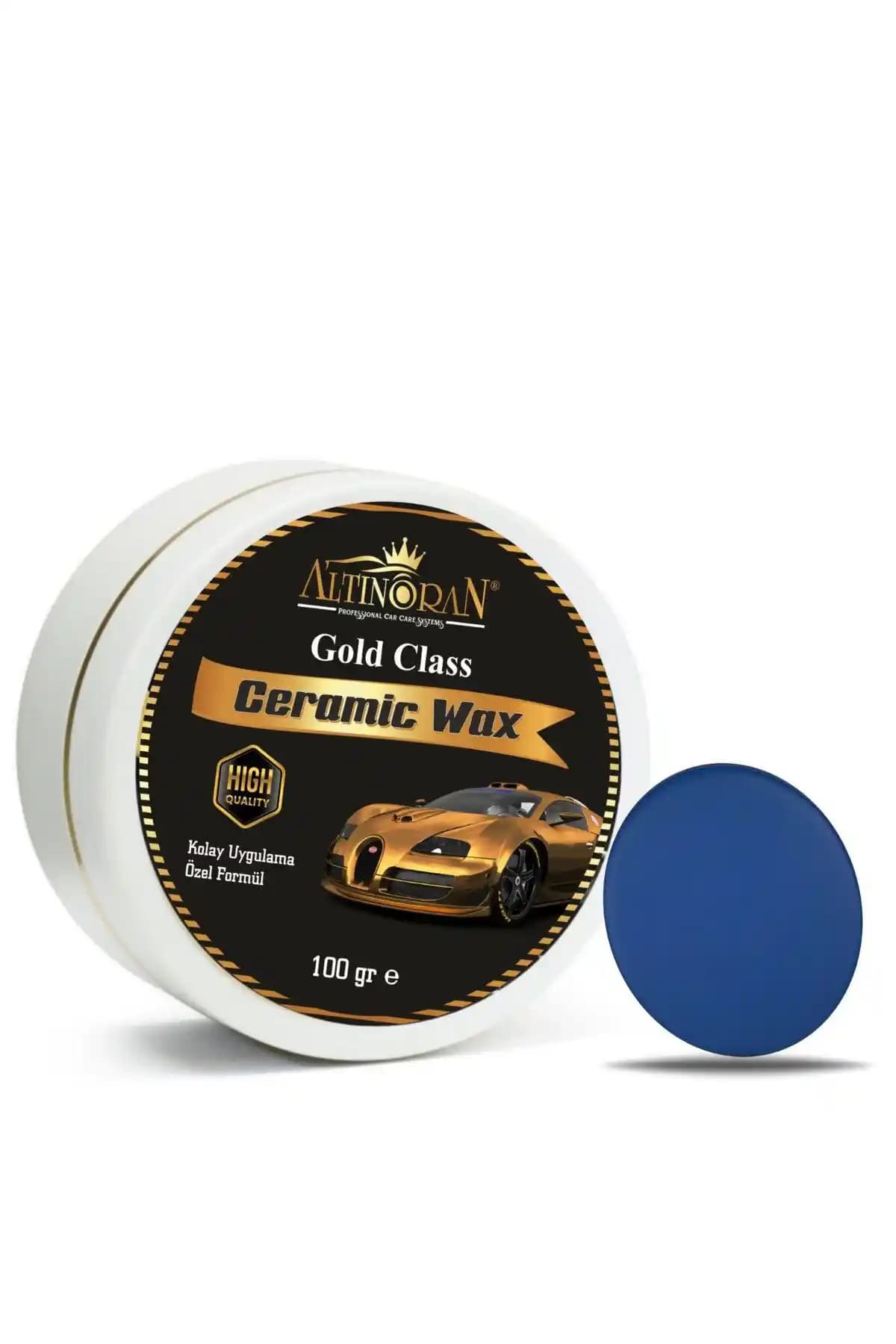 Altınoran Altın Oran Gold Class Seramik Wax: Uzun Ömürlü Koruma ve Parlaklık Sağlayan Nano Teknolojili Ürün