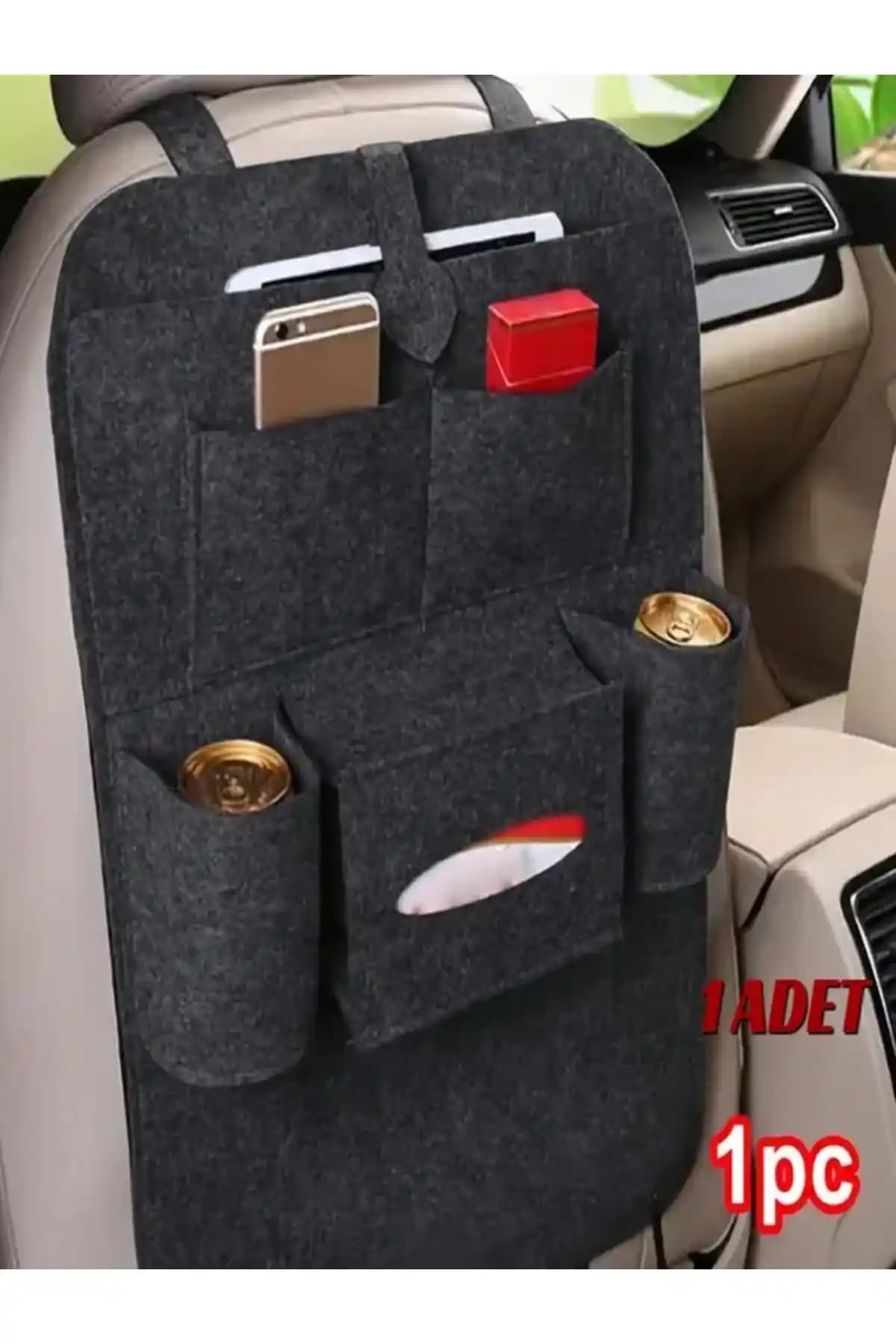 Ankaflex Highconcept Siyah Araç İçi Organizer: Çok Fonksiyonlu ve Şık Düzenleme Çözümü