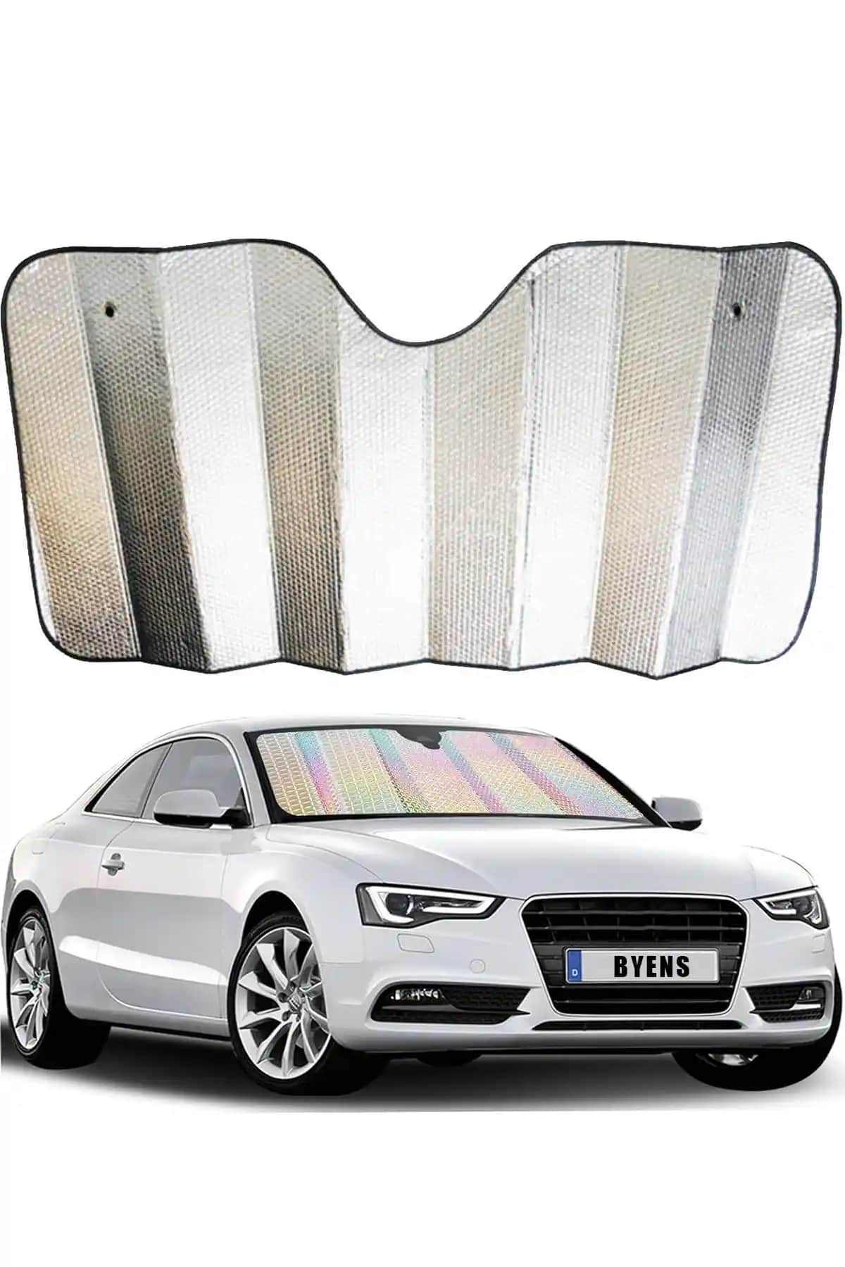 BYENS Araba Ön Cam Güneşlikleri: Yüksek Koruma ve Kolay Kurulum Özellikleri