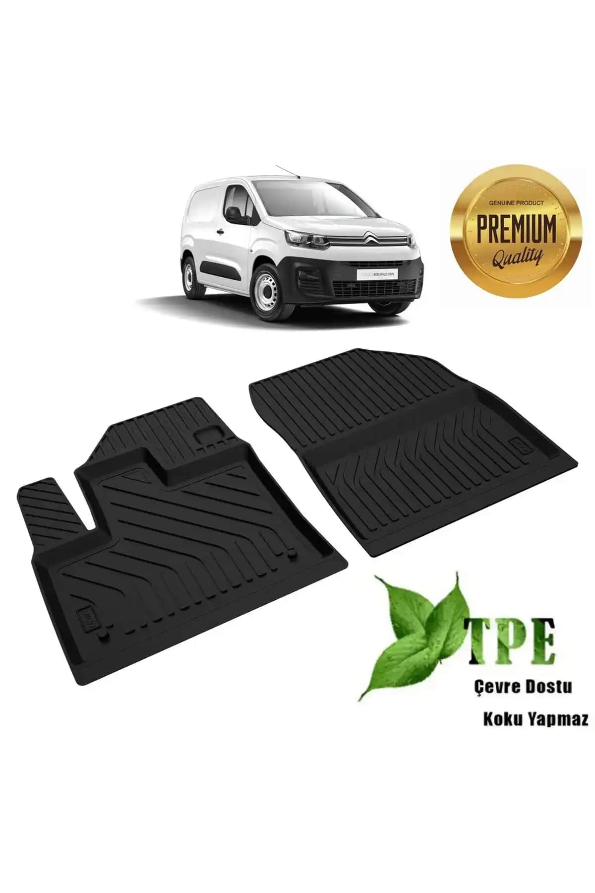 Citroen Berlingo için Havuzlu Panelvan Paspas Detaylı İnceleme ve Özellikleri