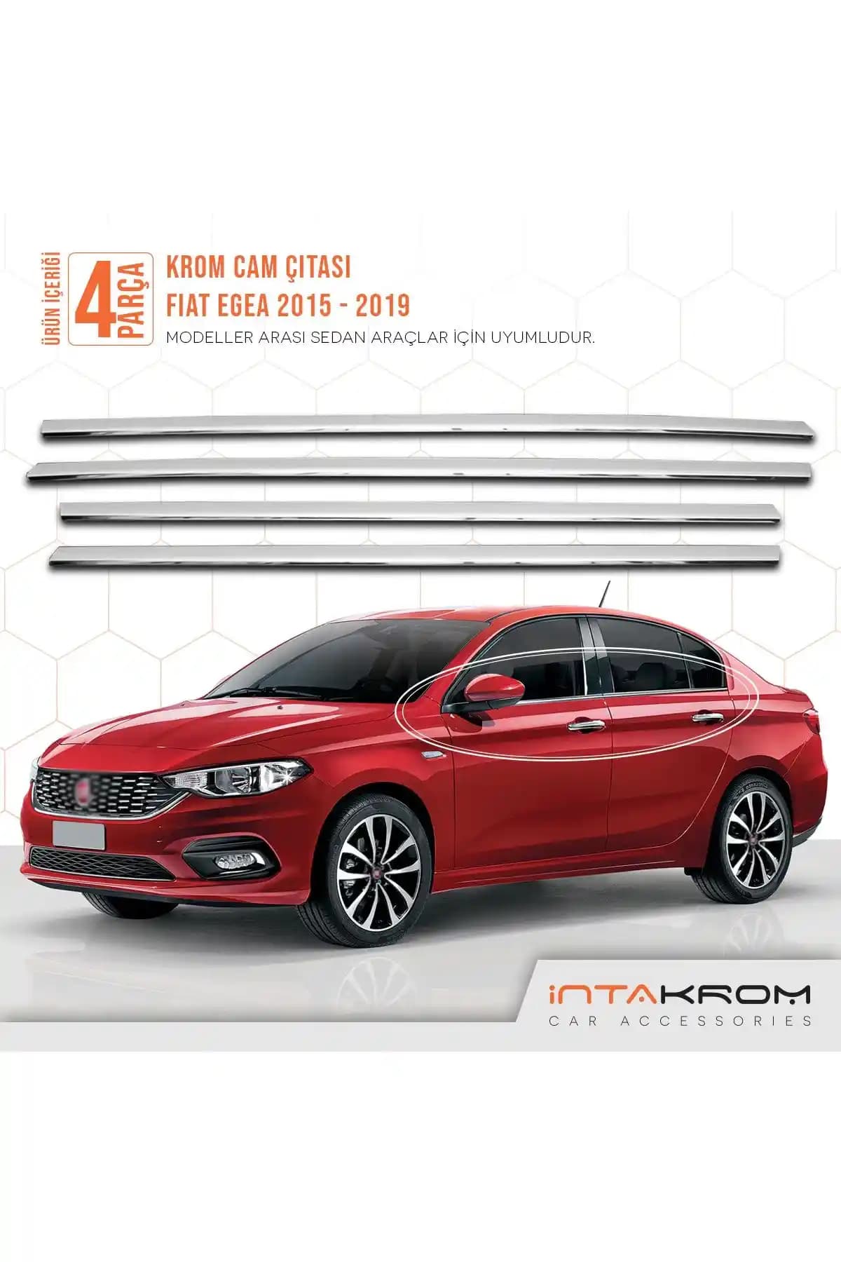 Fiat Egea Krom Cam Çıtası: Estetik ve Koruma Sunan Modern Otomotiv Aksesuarı