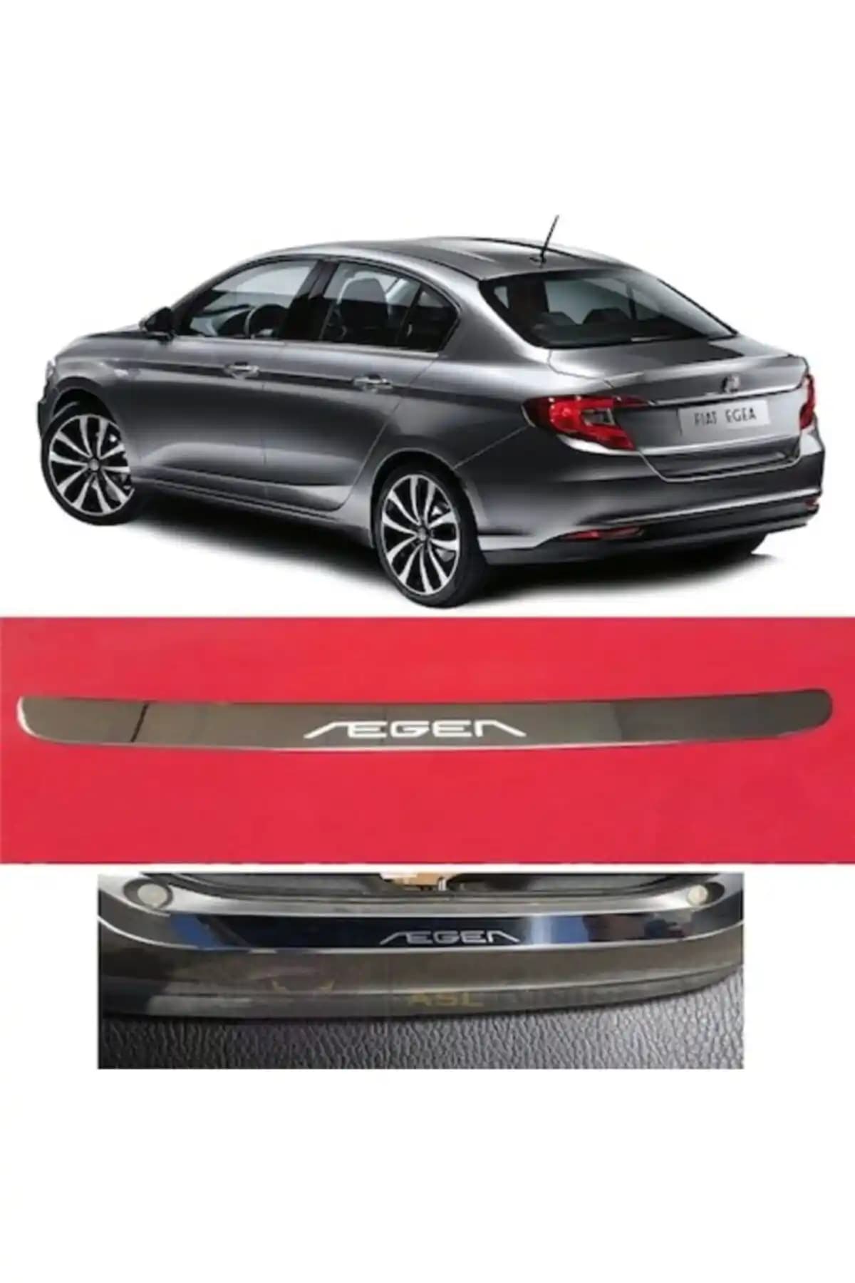 2025'te Fiat Egea Sedan İçin Krom Arka Tampon Eşiğiyle Zarafeti Yakalayın