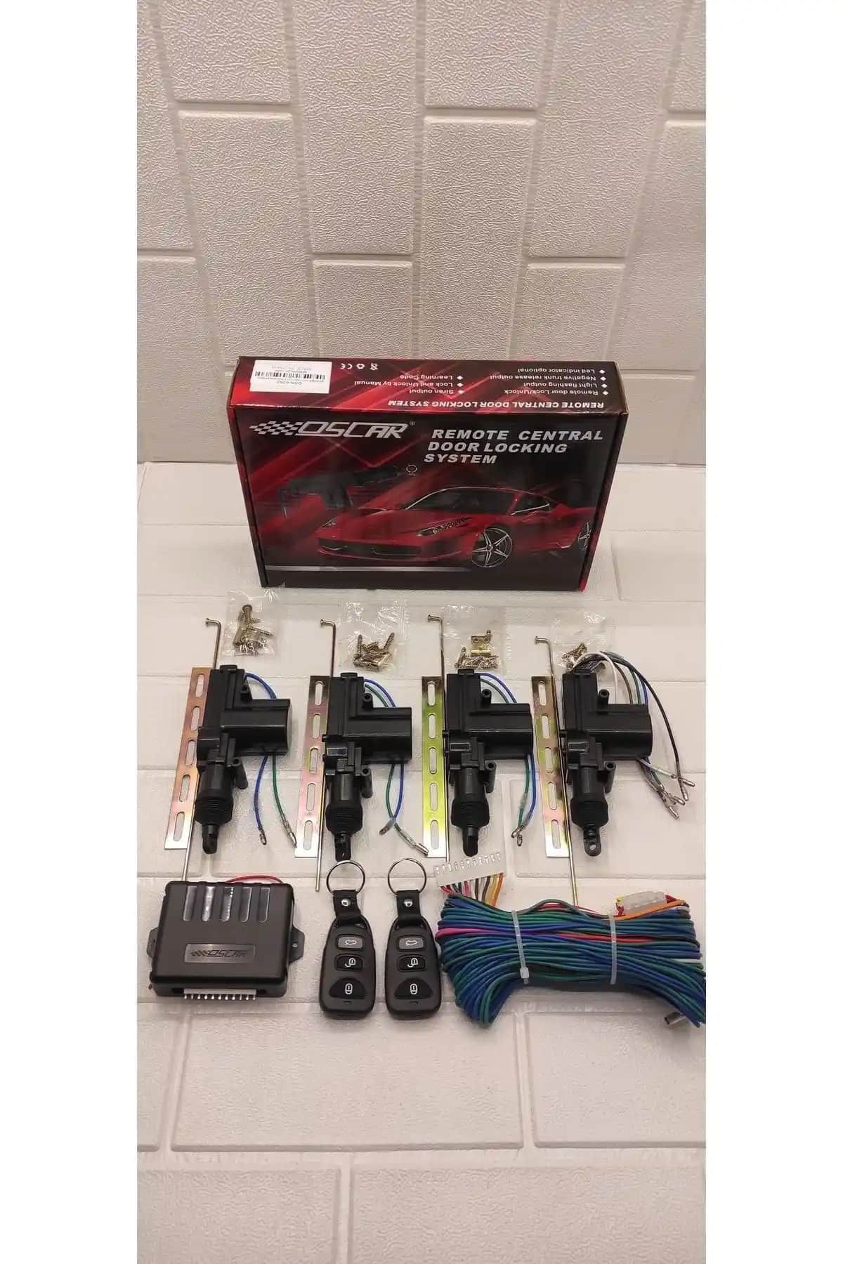 Genel Markalar 2 Yıl Merkezi Kilit Set Uzaktan Kumandalı Güvenlik Çözümü