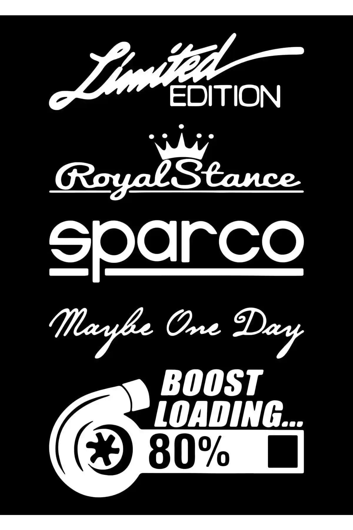 Genel Markalar Limited Edition Arka Cam Sticker Seti Yüksek Kalite ve Dayanıklılık Sağlar