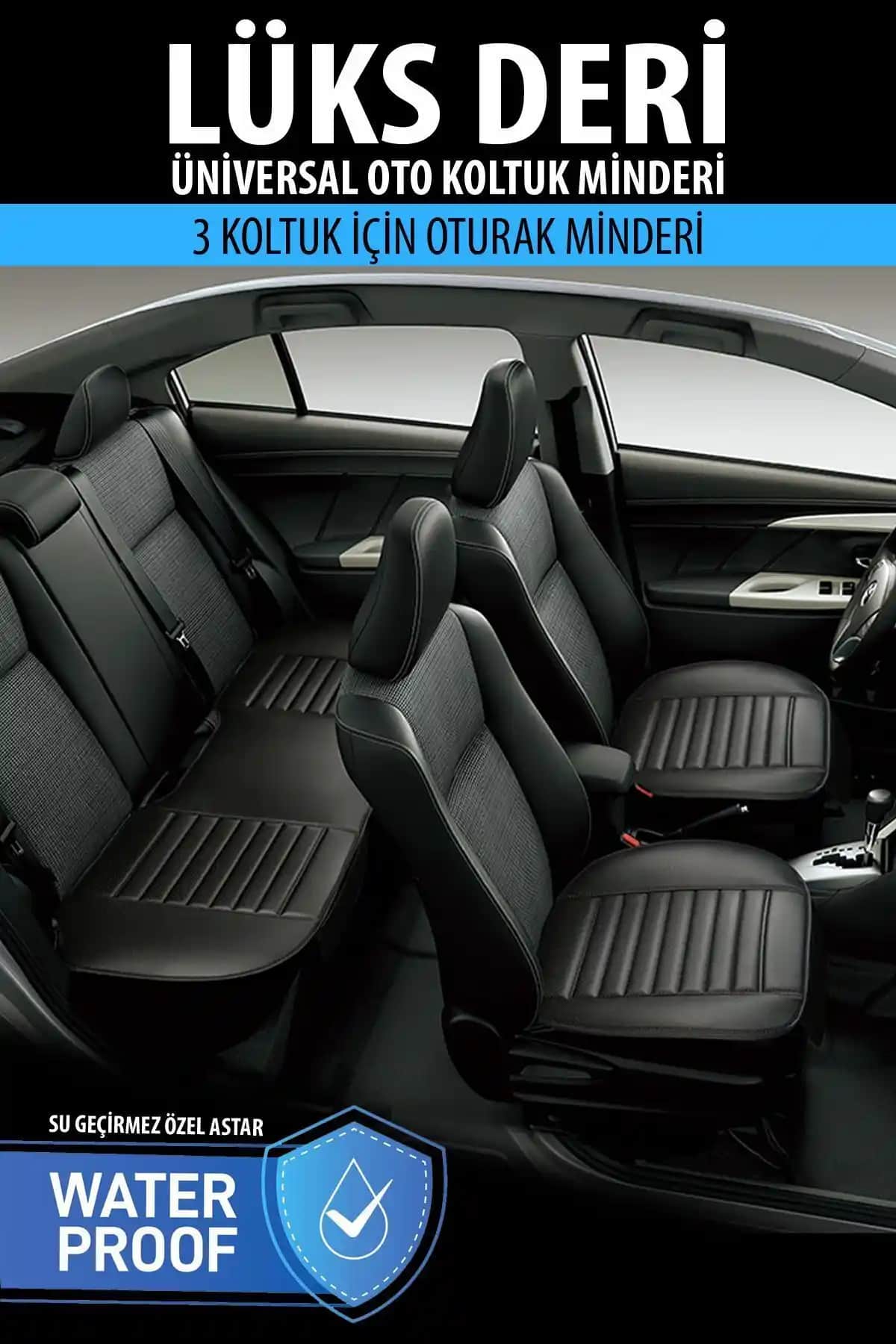 GM-DESIGN Deri Oto Koltuk Minderleri Konfor ve Koruma Sağlayan Evrensel Ürünler