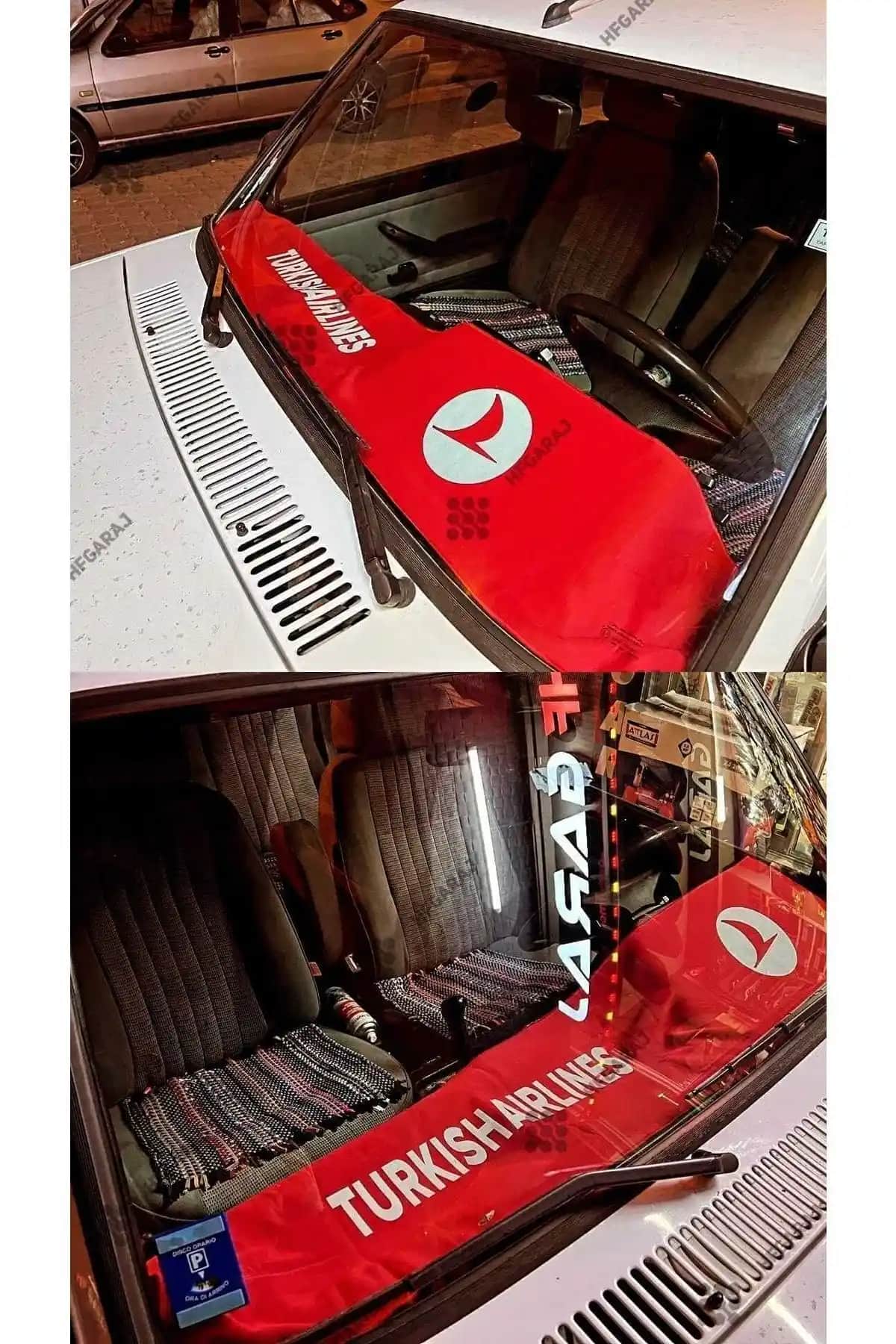 HFGARAJ Türk Hava Yolları Törpido Havlusu: Dayanıklı ve Çok Yönlü Temizlik Çözümü