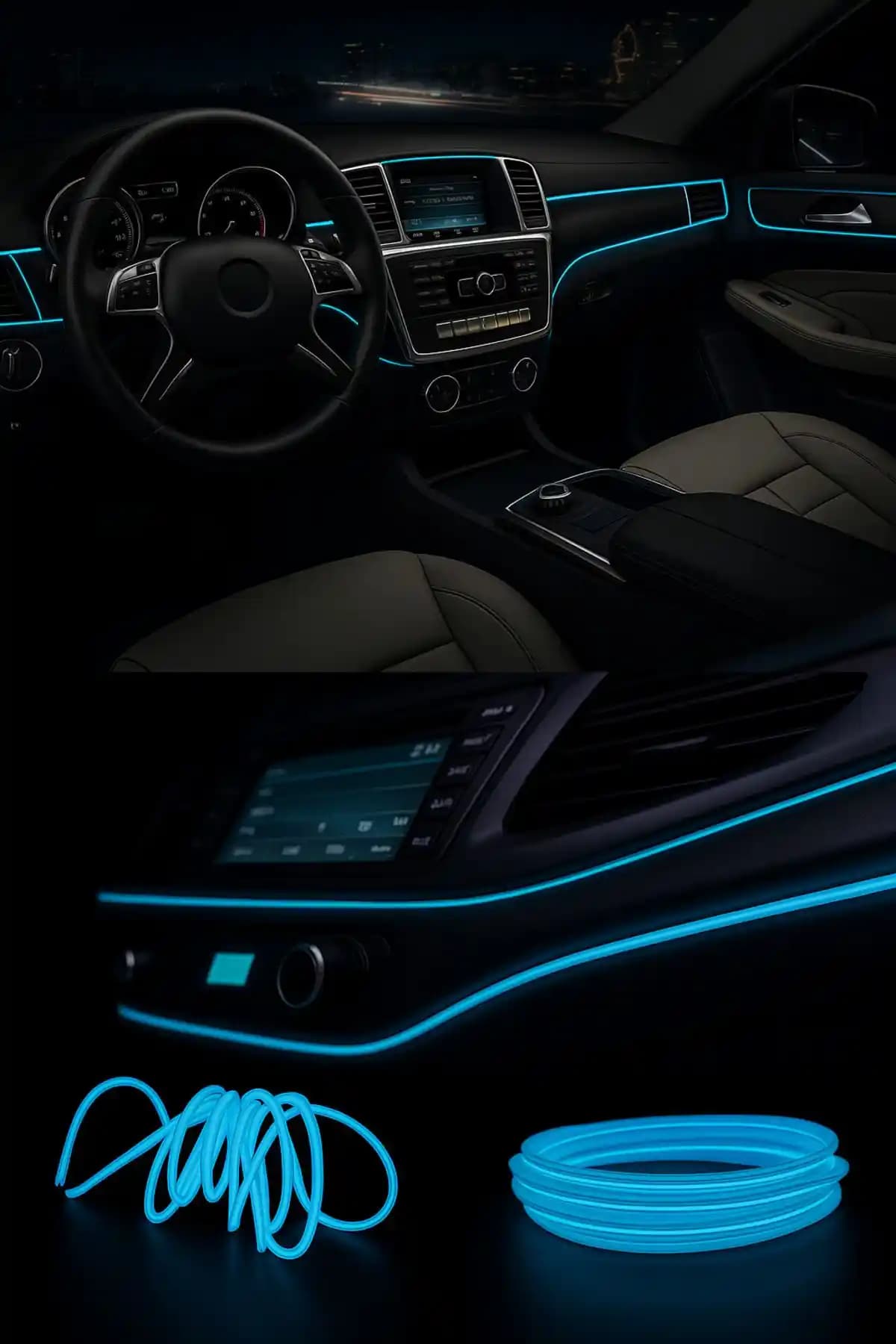 Miomi Araç İçi LED Aydınlatma Şeridi: Modern ve Fonksiyonel Tasarımın En İyi Seçeneği